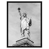 Americanflat 18x24 Poster Frame - Thin Moldings - Black