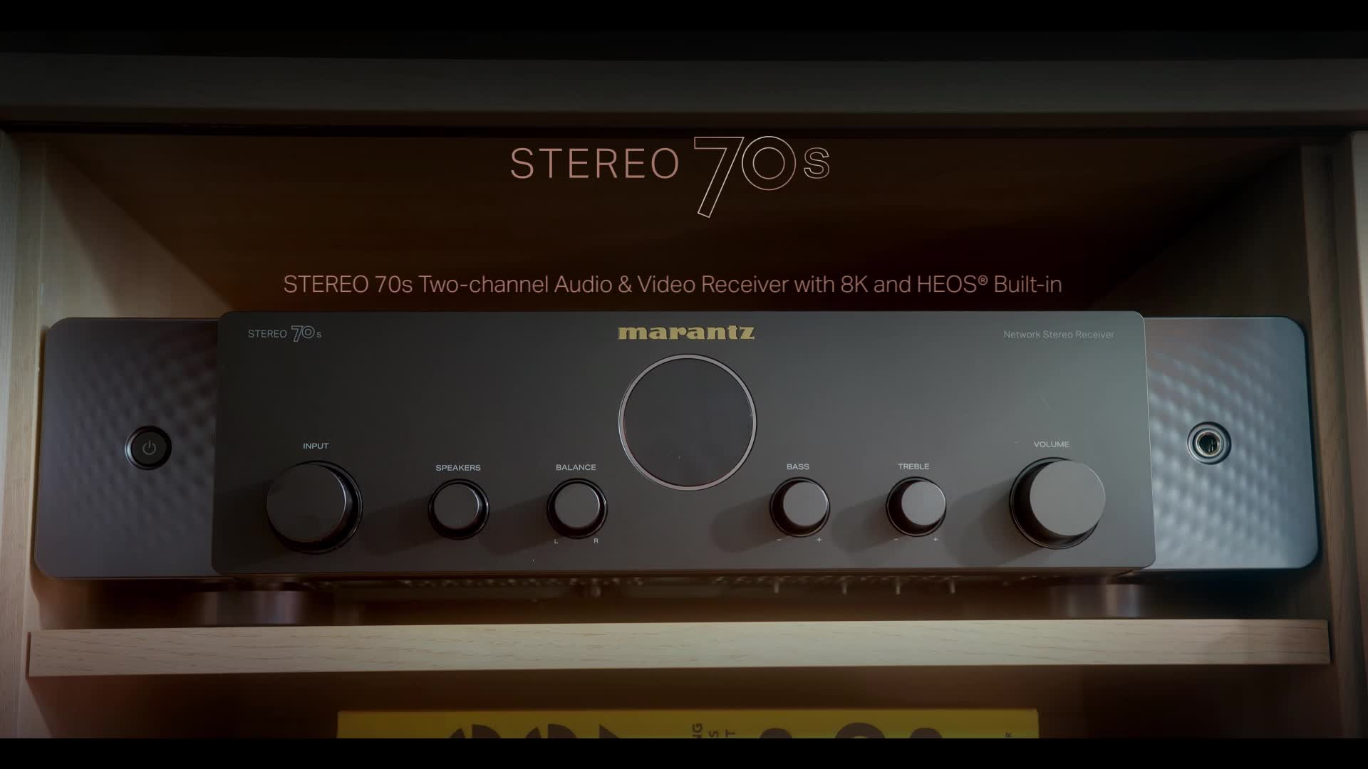 Amazon.com: Marantz Stereo 70s Slimline Stereo Receiver Powered by