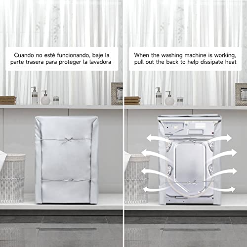 HAUSPROFI Funda Lavadora Exterior Impermeable 60 * 64 * 85cm - Imagen 4