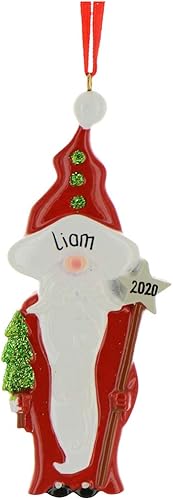 Miniatura 2 de Adornos personalizados - Recuerdos de elfo y gnomo de Navidad para árbol