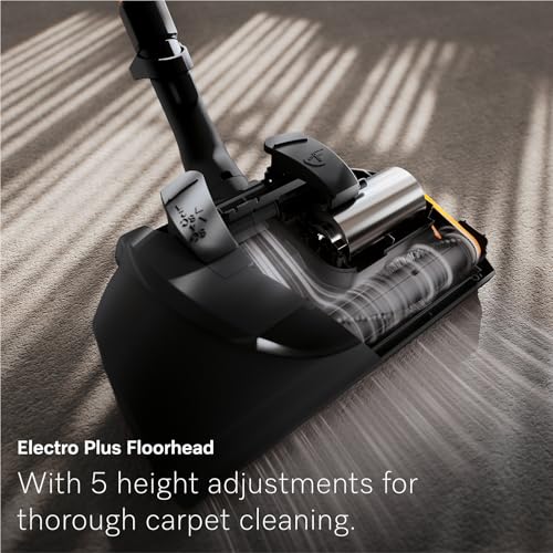 Image of Miele Guard L1 Bagged Canister Vacuum Cleaner with AirClean Filter, Electro Plus Floorhead, AllTeQ Universal Floorhead, LED Display Panel, in Nordic Blue /Space Grey