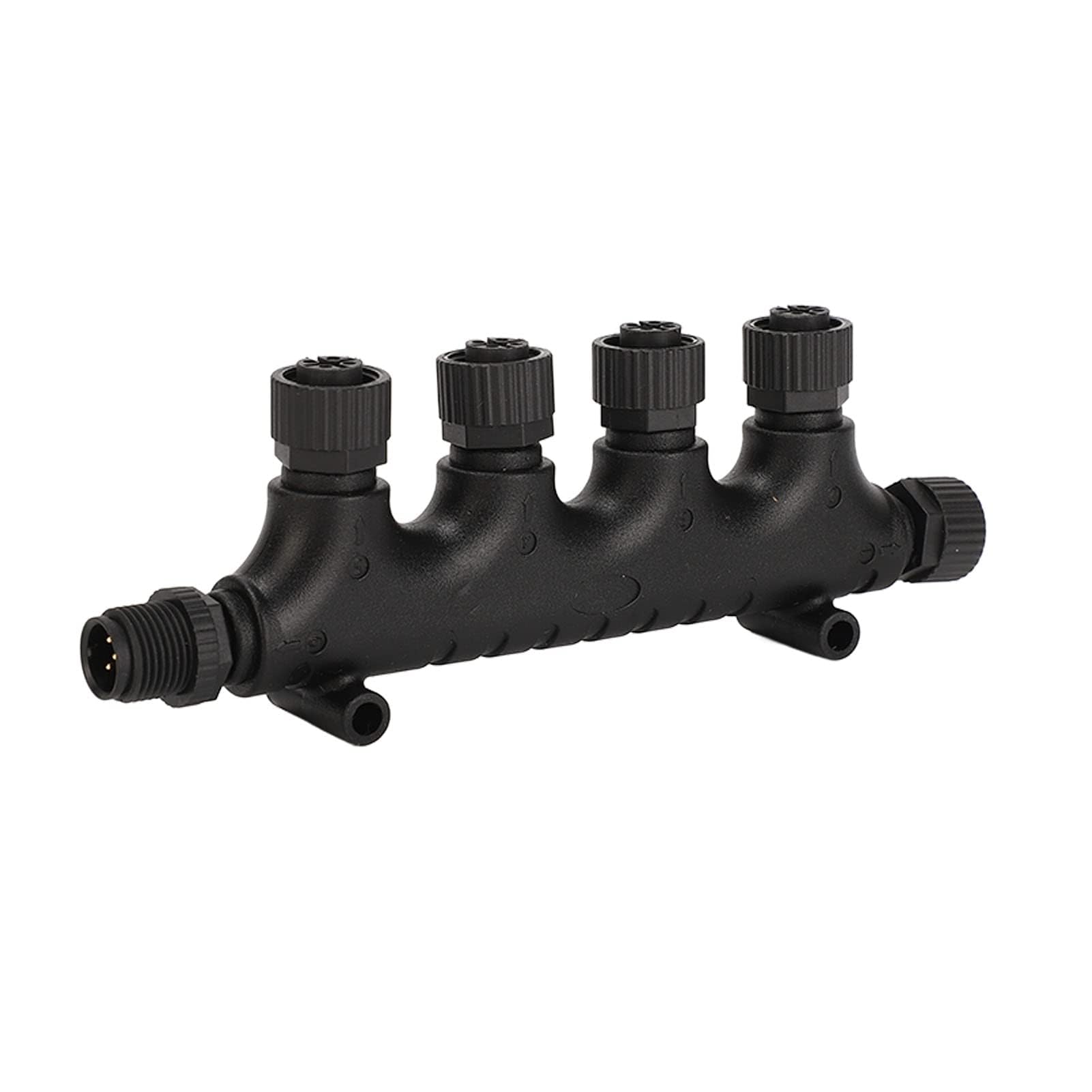 Für NMEA 2000 4-Port-T-Anschluss, 5-poliges ABS Für NMEA 2000 Multiport-T-Adapter IP67 Wasserdicht Für Lowrance-Netzwerke