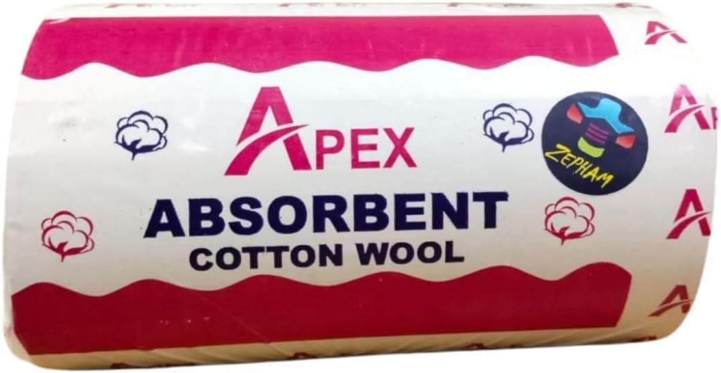 Pure Cotton Roll For Makeup Remover, Saloon, Beauty and Baby Care, Value Pack of 500 gm.