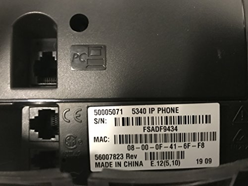 Teléfono Mitel 5340 Dual Mode IP (Renovado) miniatura 3