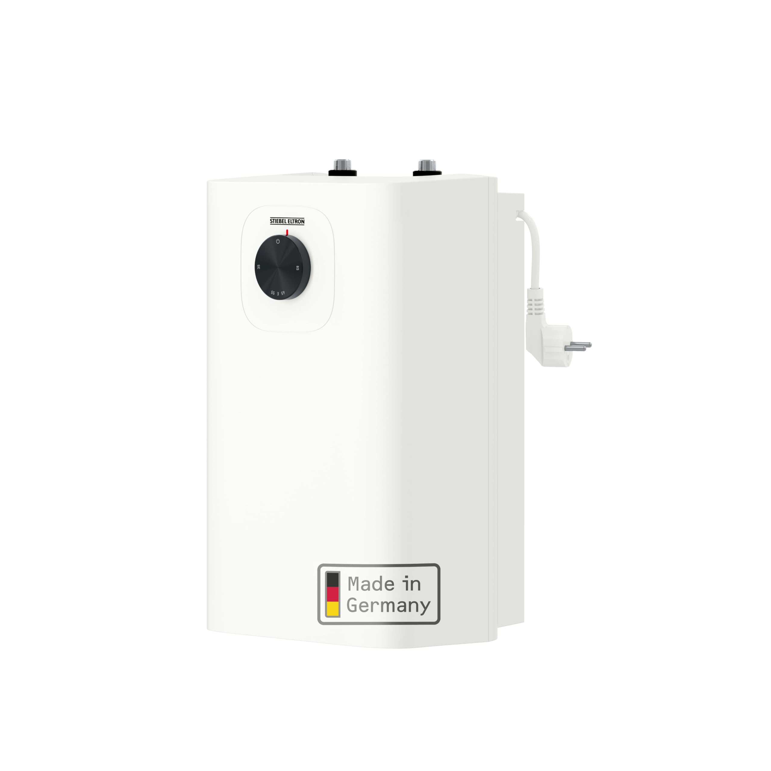 Neueste Generation STIEBEL ELTRON Boiler UFP 5 Trend mit thermostop-Funktion, sehr kompakt, Untertischboiler 5 Liter Niederdruck, mit Stecker 230V, 2 kW, Made in Germany, 204966