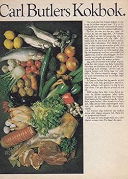 Hardcover Carl Butlers kokbok (Swedish Edition) [Swedish] Book