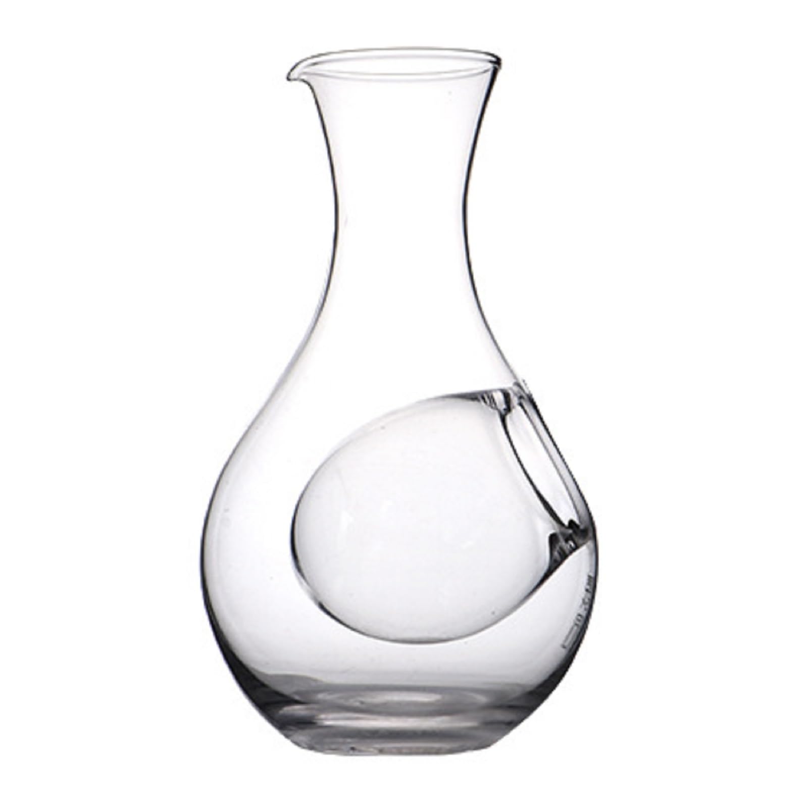 Japanese Sake Bottle, Japanese Cold Sake Decanter, Wine Decanter, 420ml Transparent Sake Bottle