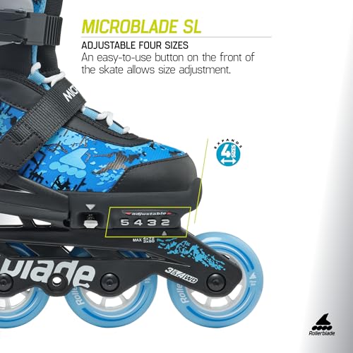 Rollerblade Microblade SL Kids Adjustable Inline Skate