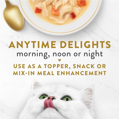 Fancy Feast Purina Broth Cat Food Topper (16 Ct) 1.4 oz - image 4