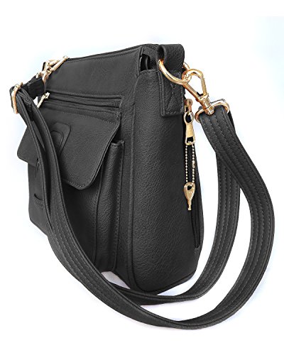 Roma Leathers Front Buckle Concealed Gun Handbag2
