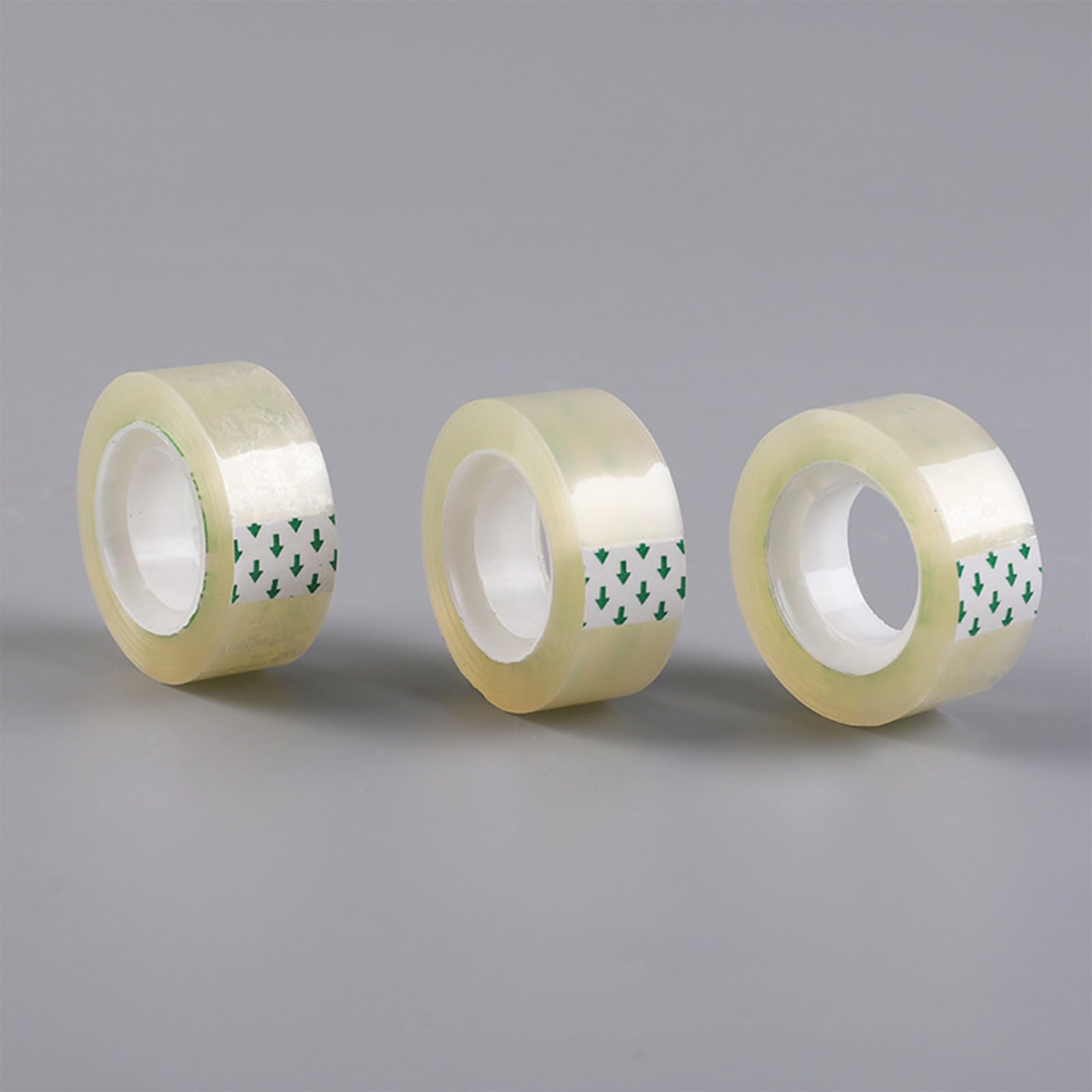 Nesthetics 4 Rolls Small Clear Tape, 18mm X 25m Clear Sticky Packaging Parcel Heavy Duty Packing Tape for Schools Home Offices Parcel - Image 3