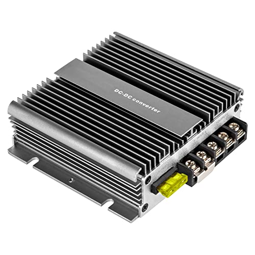 40A 480W 12V Golf Cart 48V 36V to 12V Converter Step Down Transformer Voltage Regulator Aluminum Alloy Shell Waterproof with Acc Control