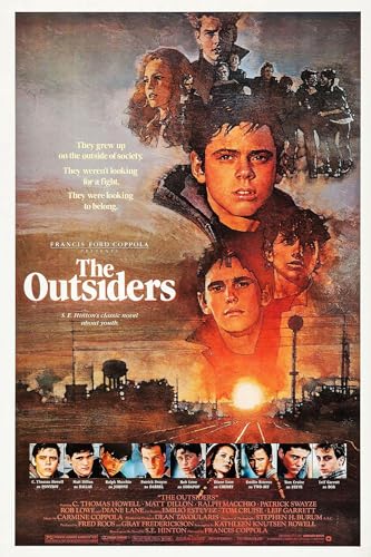 AllPosters Wall Poster THE OUTSIDERS [1983], directed by FRANCIS FORD