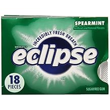 Wrigleys Eclipse Spearmint 12Count, 1 lb