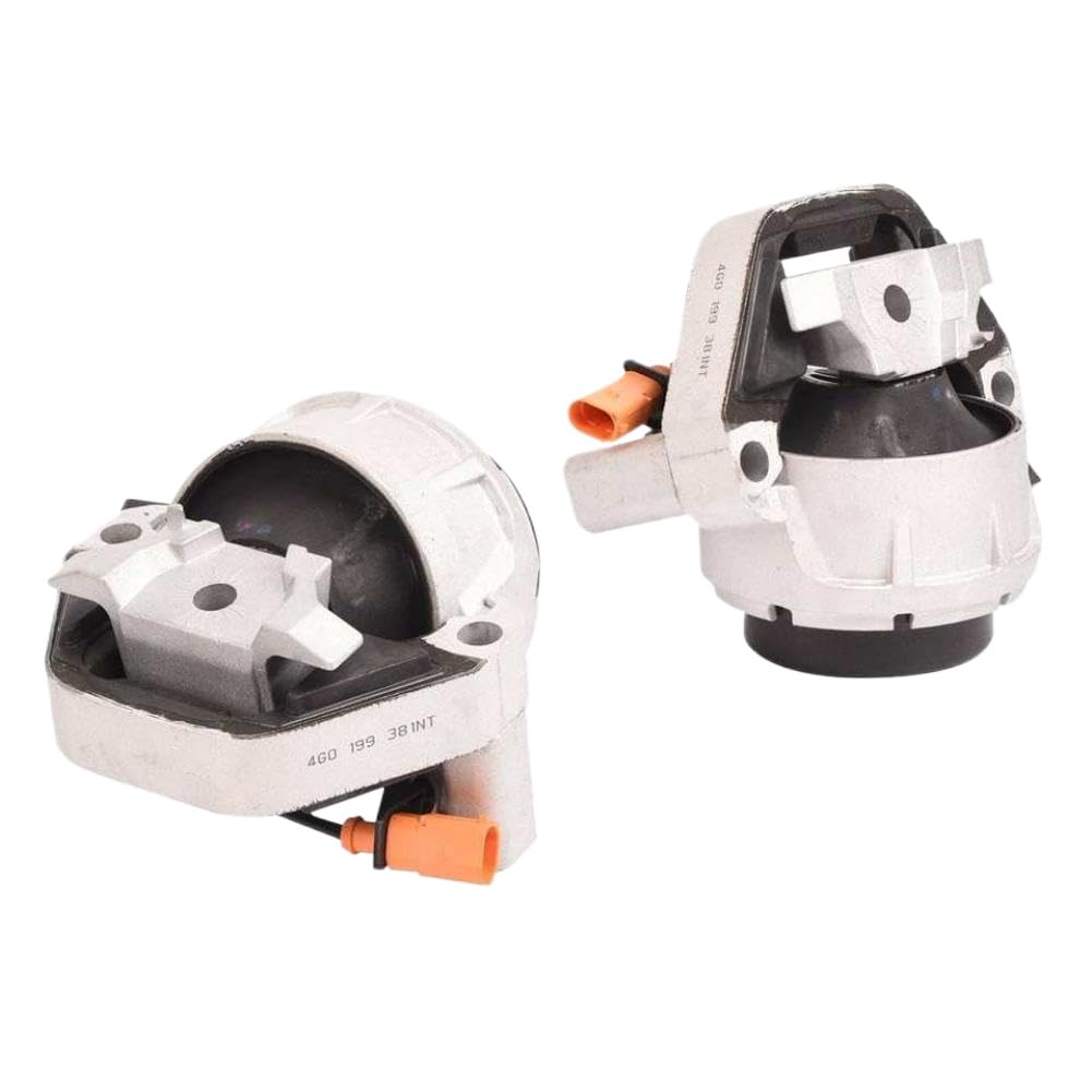Qbvhaepy Onecolor Left And Right Engine Mounts 4G0199381le 4G0199381kh 4G0199381nt Compatible With A6 A7 3.0L 2012-2018