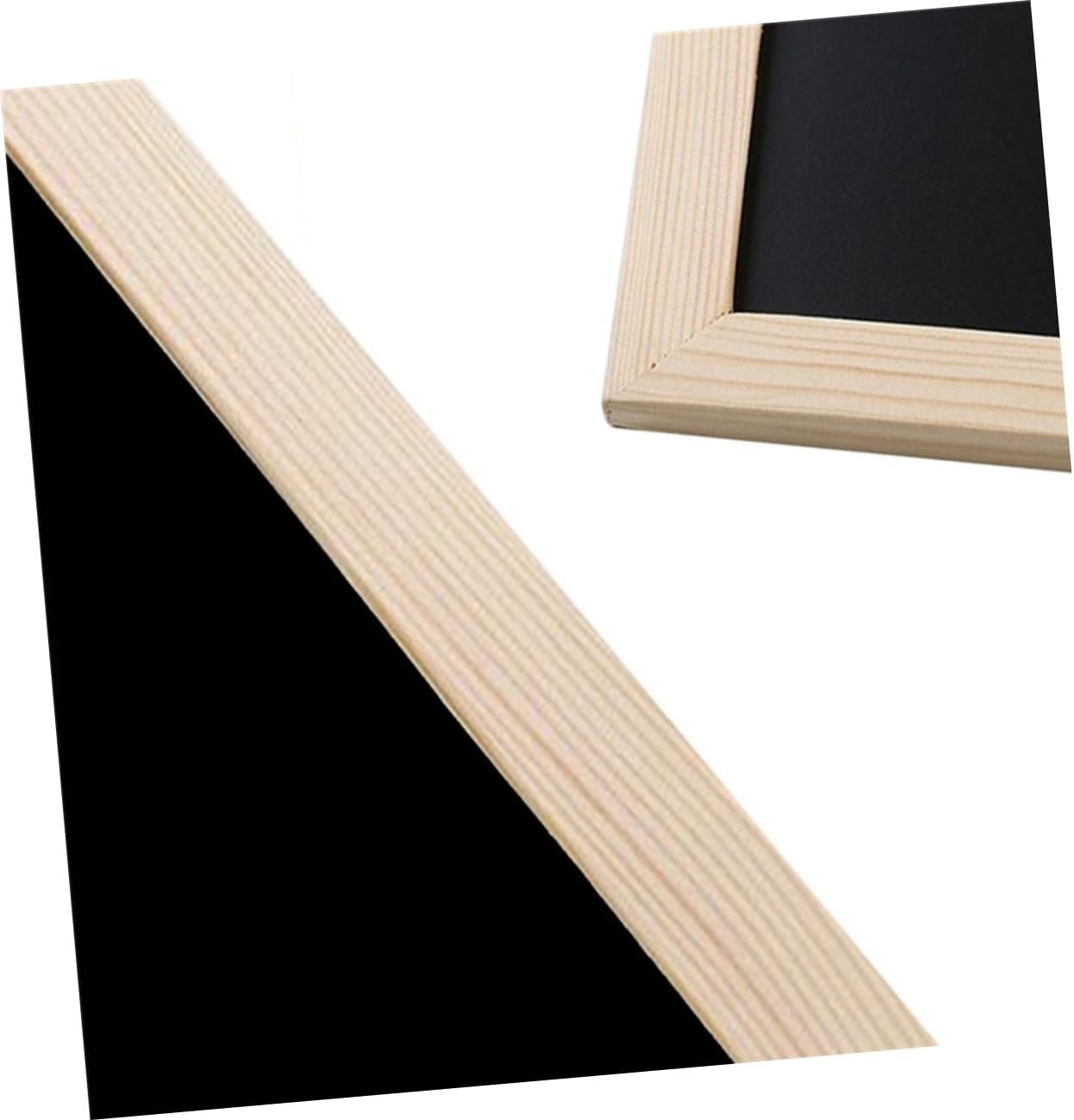 Wooden Decorative Single Sided Chalkboard Message Board for Notices