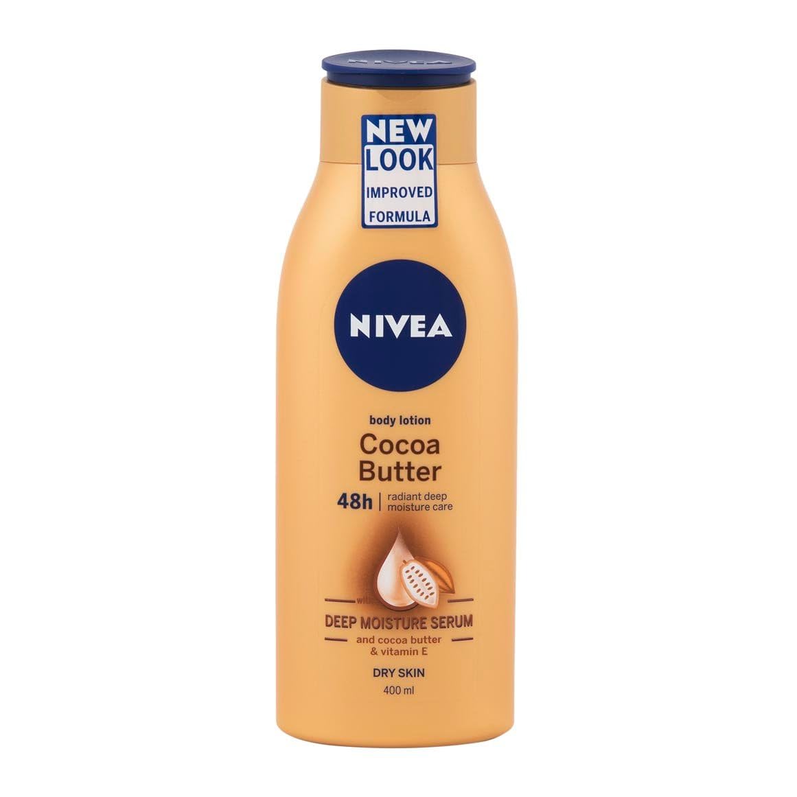 NIVEA Body Lotion Cocoa, 0.4 kg, 400 ml (Pack of 1)