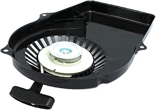 New Lon0167 Recoil Pull Rewind Starter Assembly Generator Accessory Black GET950 / 650(Rückstoß-Rücklauf-Starter-Baugruppengenerator Zubehör schwarz GET950 / 650)