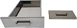 Gaveta Cinzeiro Inox Completa Para Churrasqueiras De Alvenaria