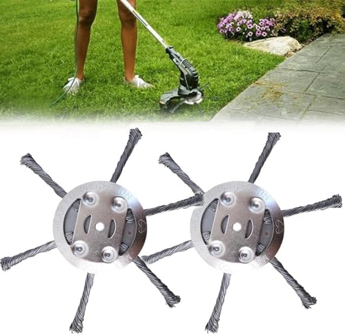 2026 New Steel Wire Grass Trimmer Head for 5mm Aperture, Upgrade String Trimmer Replacement Head,...