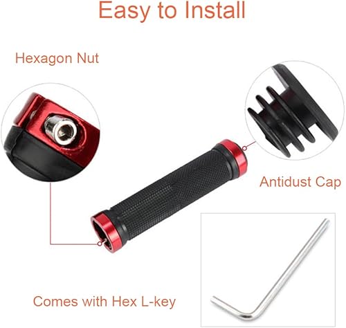 Miniatura 4 de Zitokin MTB Grips Mountain Bike Grips 135MM Long Reemplazo del manillar de bicicleta