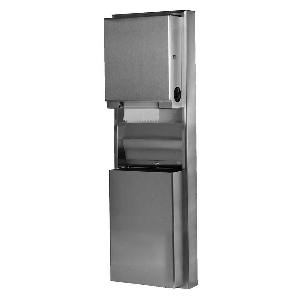 B-39619 ClassicSeries Surfaced-Mounting Convertible Paper Towel Dispenser/Waste Receptacle By TableTop King