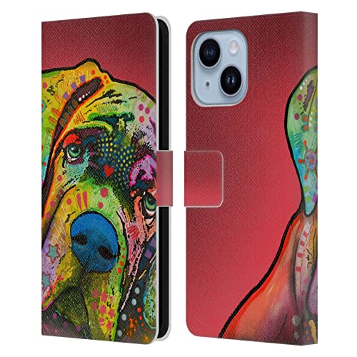 Étui iPhone 14 Plus Mastiff Dean Russo pour afficher l'amour de votre chien
