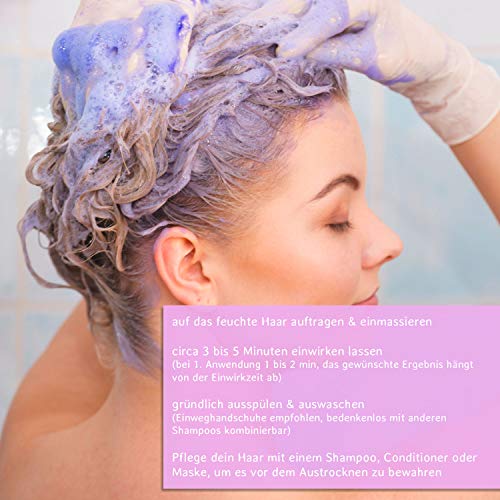 Blond Shampoo genuine haircare Solv Silbershampoo mit Keratin