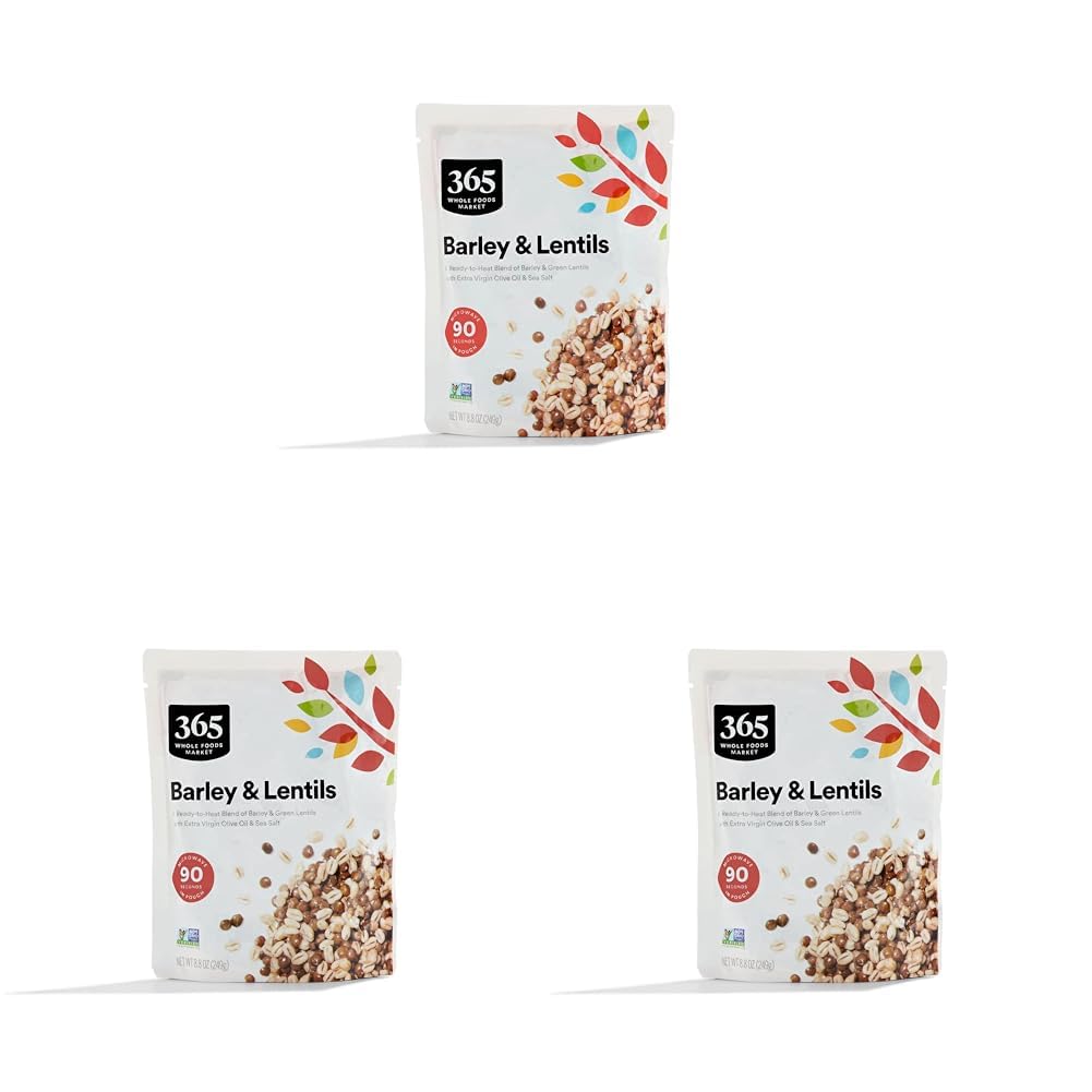 Barley & Green Lentils, 8.8 Ounce (Pack of 3)