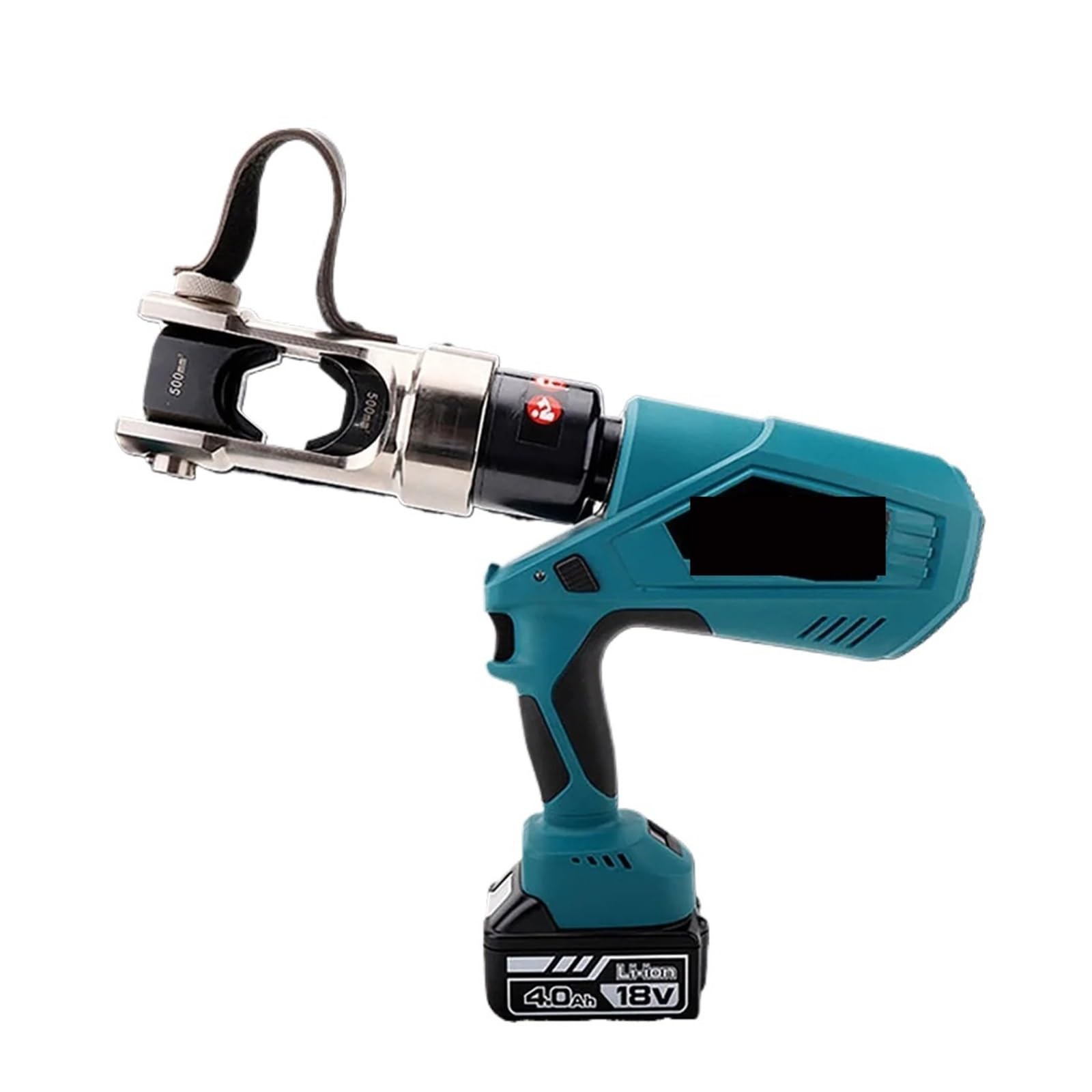 Agzjshkplwq One Color Hydraulic Crimping Tool, 16-630Mm² 180Kn Recharable Hydraulic Pliers, Electric Crimping Dc18v/4Ah Charging Tool Ed-630U