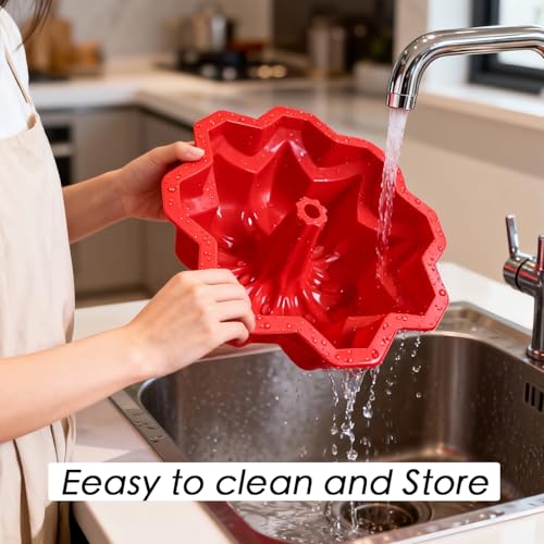 50% Off AVIDON 9.5-inch Non-stick Silicone Cake Pan