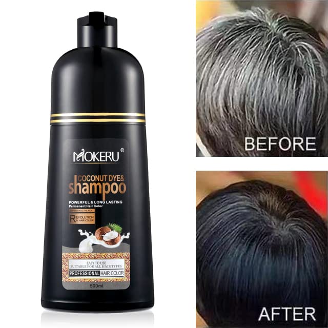 Miniatura 2 de Maani MOKERU Champú profesional de color de aceite de argán y coco para el cabello, 500 ML acción rápida instantánea de larga duración para colores