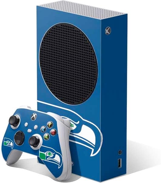 Skinit Decal Gaming Skin Compatible with Xbox Series S Bundle - Officially Licensed NFL Seattle Seahawks Design