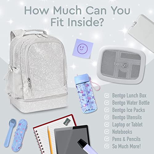 Image of Bentgo Kids 2-in-1 Backpack & Insulated Lunch Bag with Padded Straps