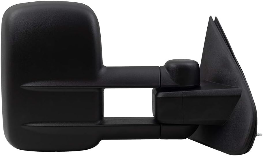 Brock Replacement Passenger Manual Side Tow Mirror with Telescopic Dual Arms Compatible with 2014-2018 Silverado Sierra 2019 LD/Limited Pickup Truck 22820396
