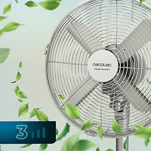 Ventilateur De Bureau Cecotec EnergySilence 610 SteelDesk – 40W, 3 Vitesses, Oscillation - vue 6
