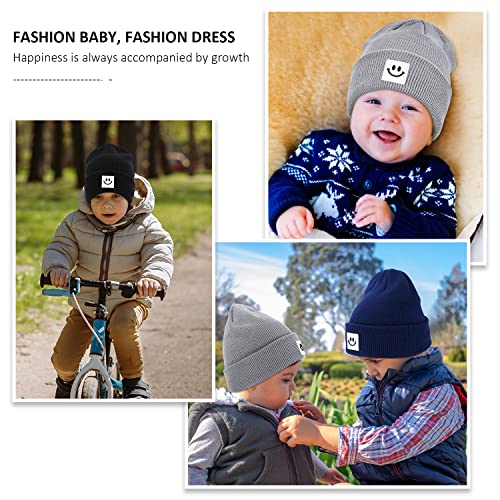 Kids Winter Beanies Soft Warm Knitted Baby Hats Caps Cute Cozy Chunky Winter Infant Toddler Beanies For Boys Girls #TOP6