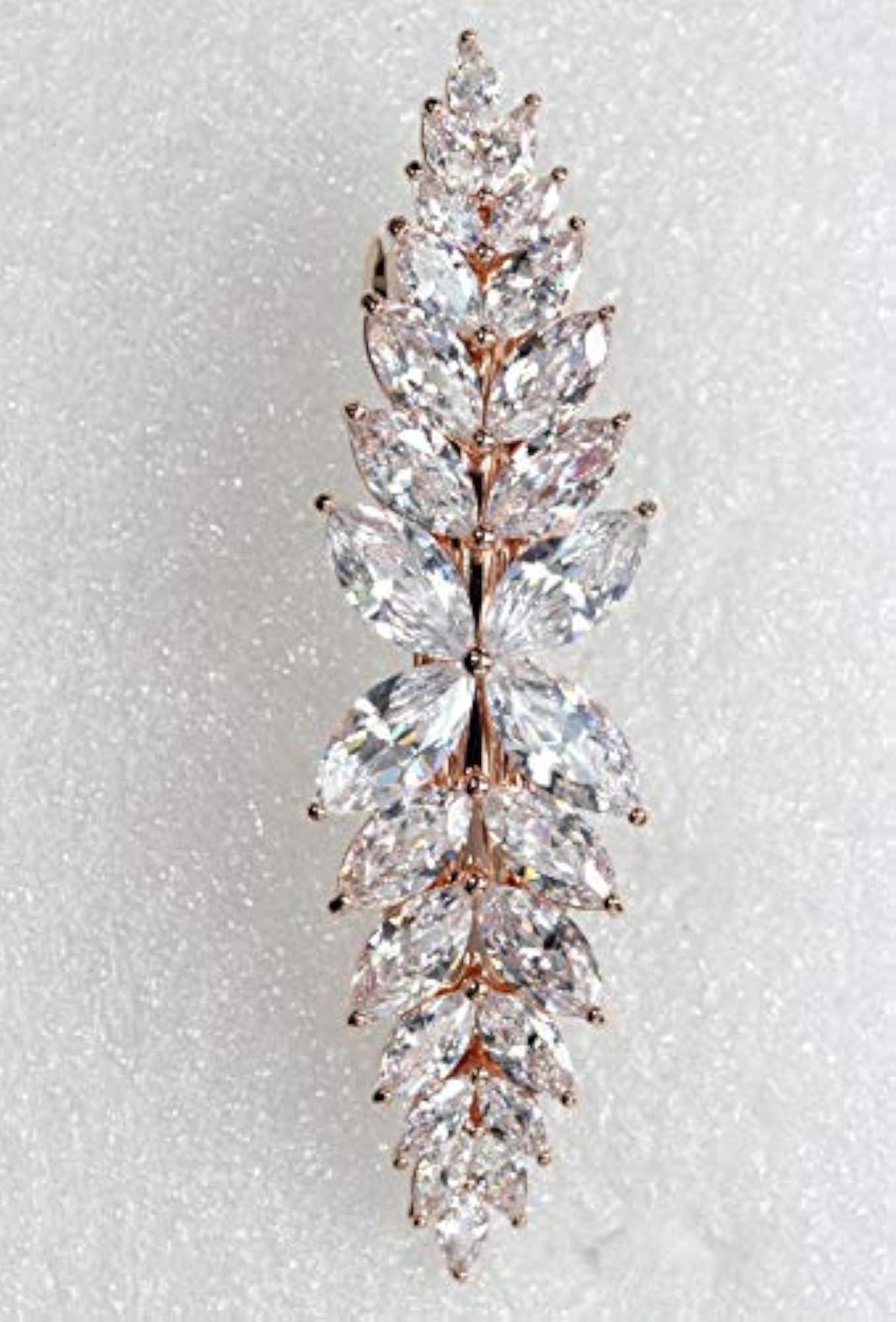 Gorgeous Floral Hair Barrette Clip