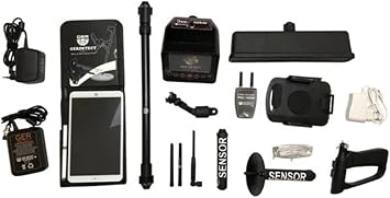 GER DETECT DEEP Seeker Professional Geolocator Long Range Metal Detector - Underground Depth Scanner & Distance Targeting - Find Gold, Silver, Coins, Jewelry, Cavity, Larger Treasure