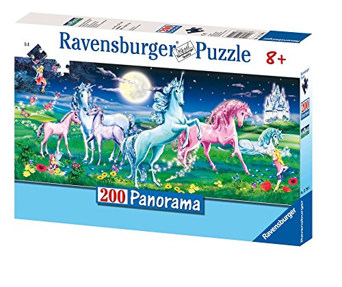 Preisvergleich Produktbild Ravensburger 12780 - Märchenhafte Einhörner - 200 Teile XXL Puzzle
