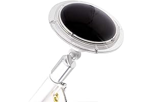 Automatic Dusk to Dawn Solar Powered Flag Pole Light with Brighter LEDs