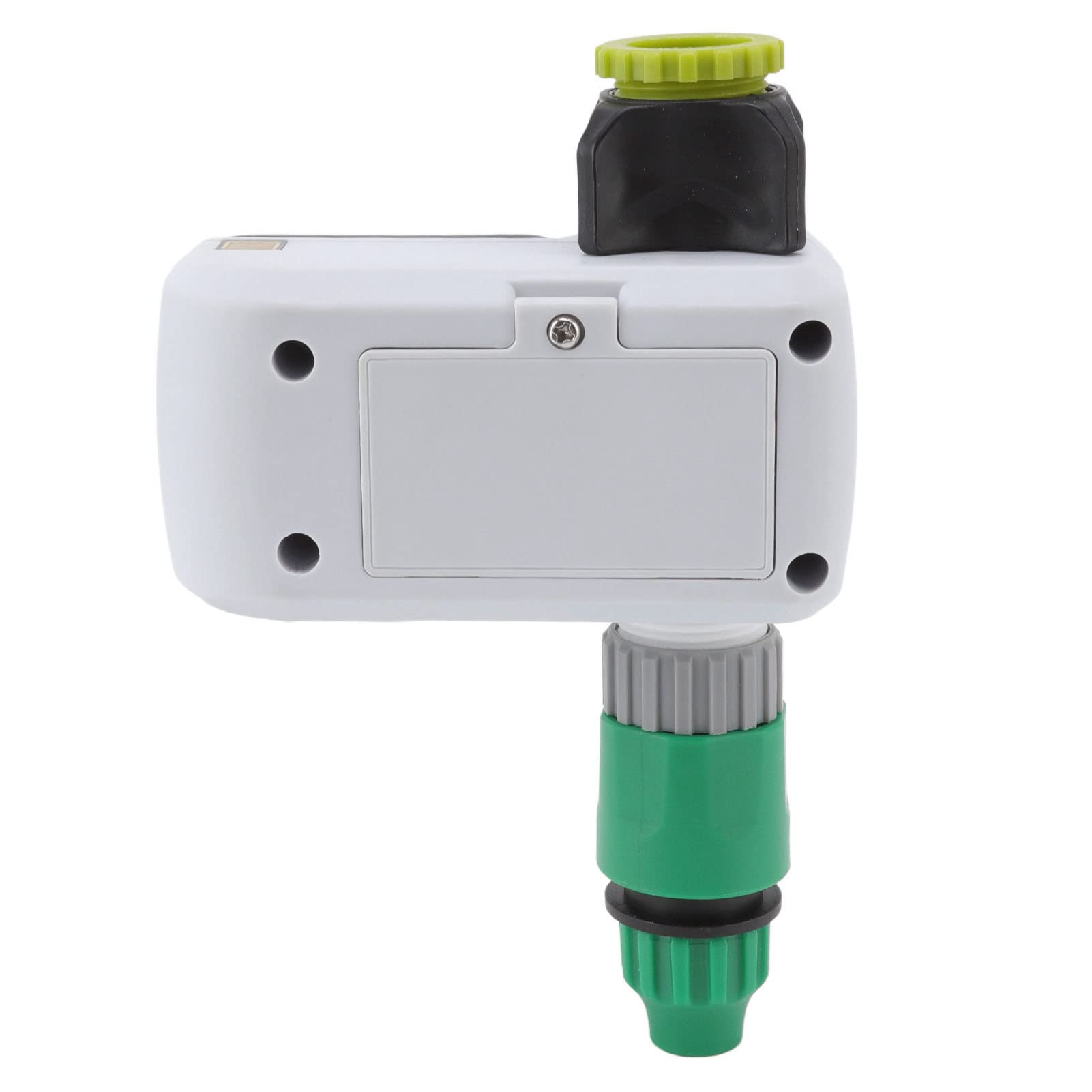 Timer Irrigazione Solare, Centralina Programmabile con Sensore Pioggia e Autotest IP68, Controller Automatico per Impianto di Irrigazione di Prato, Orto e Giardino