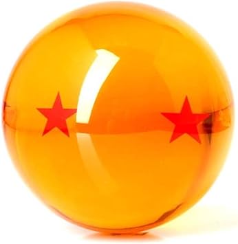 Acrylic Dragonball Replica Ball Large 2 Stars Amazon Fr Jeux Et Jouets