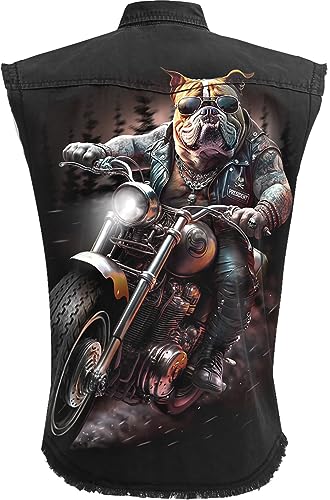 Chaleco negro para hombre Spiral Top de algodón sin mangas para verano 3
