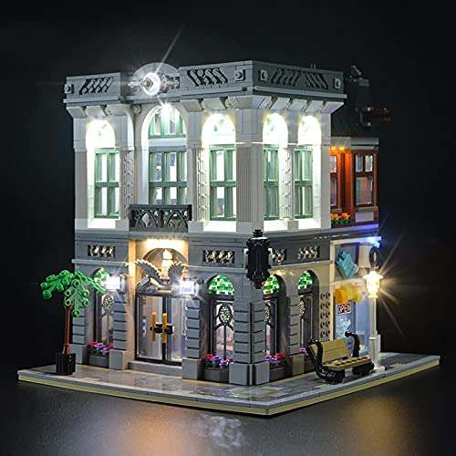 FYHCY Led Beleuchtung Set für Lego 10251 Creator Expert Brick Bank,LED Licht Beleuchtungsset für Lego 10251(NUR Licht… – Bild 3