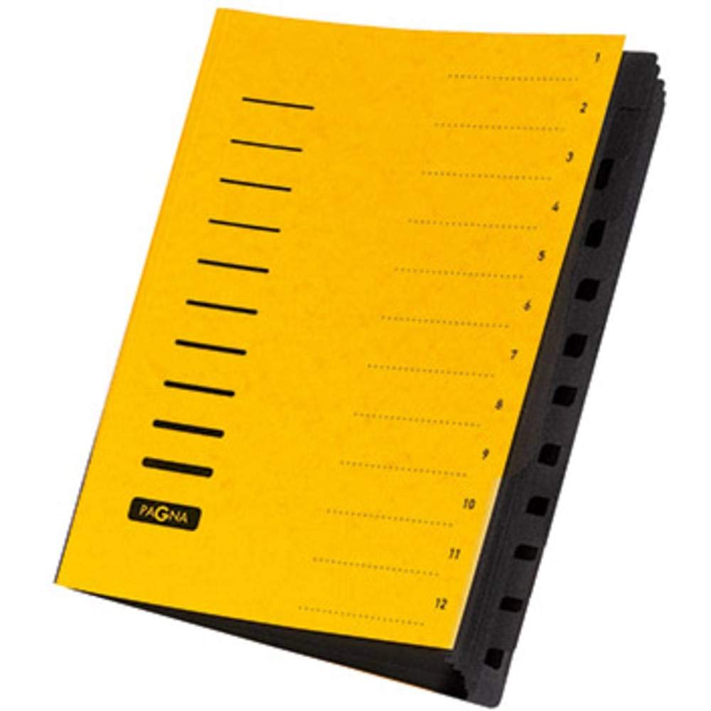 Pagna Document Wallet 12-Piece Material Pressboard