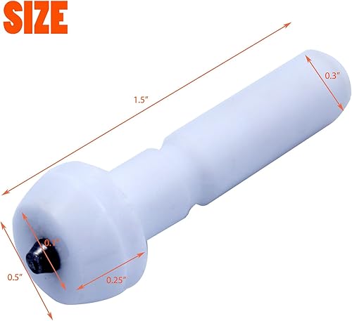 Miniatura 2 de MENSI GE WB13K10014 - Encendedor de electrodo de chispa genuino para estufa de gas, 4 paquetes