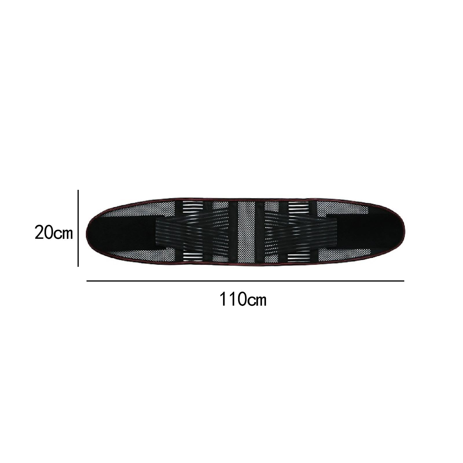 Cintura di Supporto Lombare con Chiusura Regolabile per Uomini E Donne Fascia Elastica Traspirante per La Schiena con Rinforzo Ergonomico Tutore, Come immagine, 6 pezzi