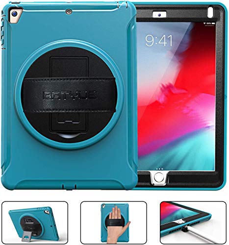 BATYUE New iPad 9.7 Inch 2017/2018 Rugged Case with Hybrid Heavy Duty Protection