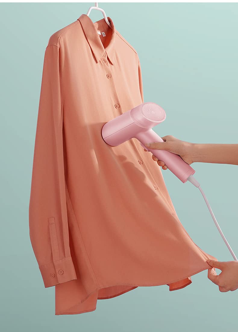 Ferro da Stiro a Vapore per Indumenti per Rivestimento in Ferro da Stiro Portatile da Viaggio Stiratrici a Vapore Verticali 182 (Color : 812 Pink)